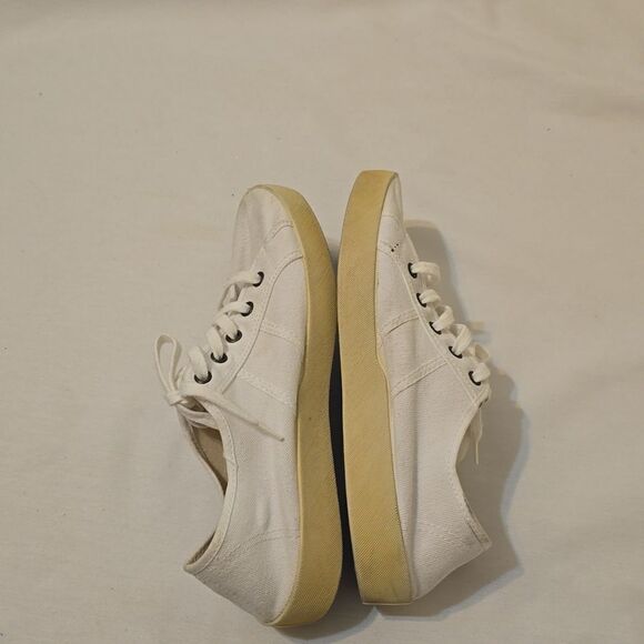 White canvas Biankina St. Tropez sneakers 39 - Picture 5 of 6